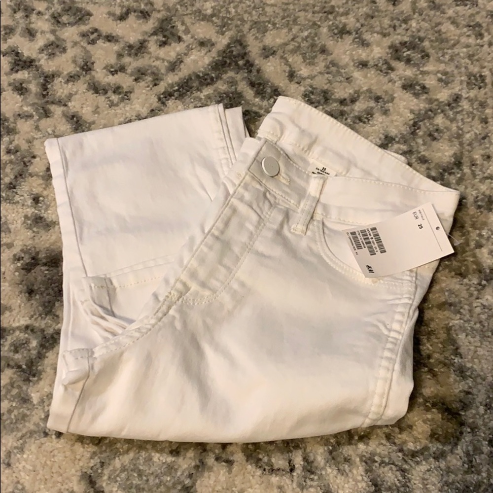 White H&M Denim Skinny Jeans
